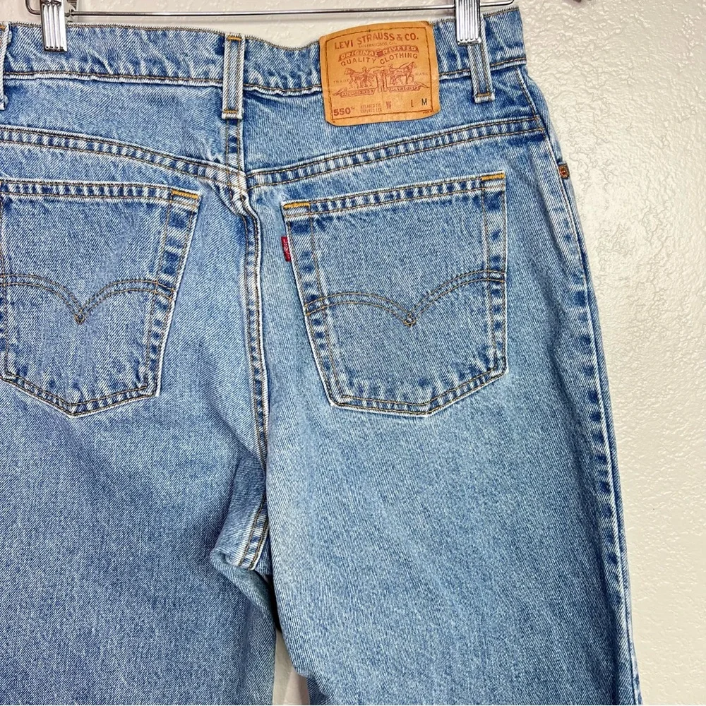 Vintage Levi’s 550 Made in USA Relaxed fit tapered leg sz 14 - Picture 1 of 6